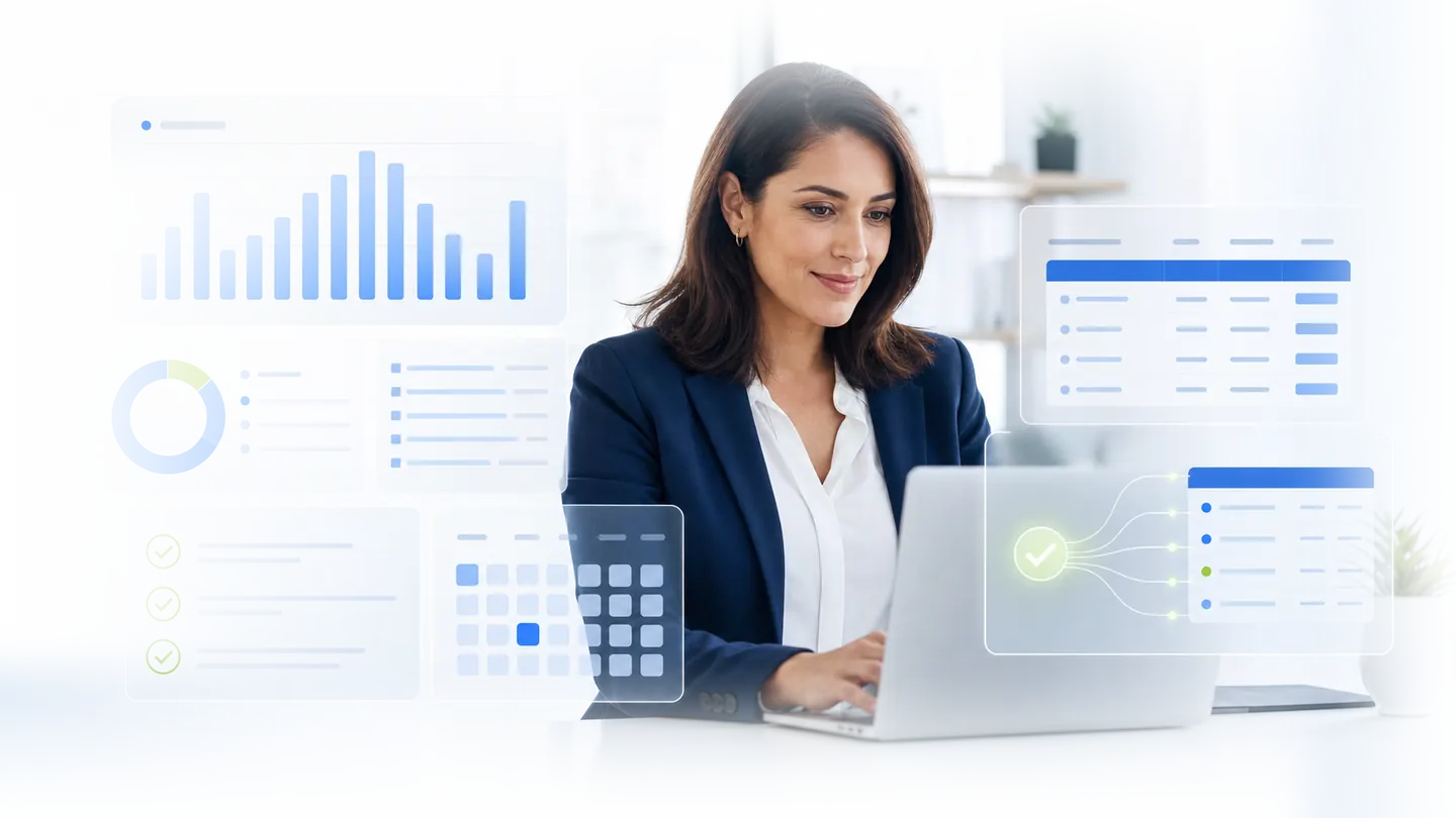 MSP finance specialist reviewing estimated and actual Azure consumption before PSA billing
